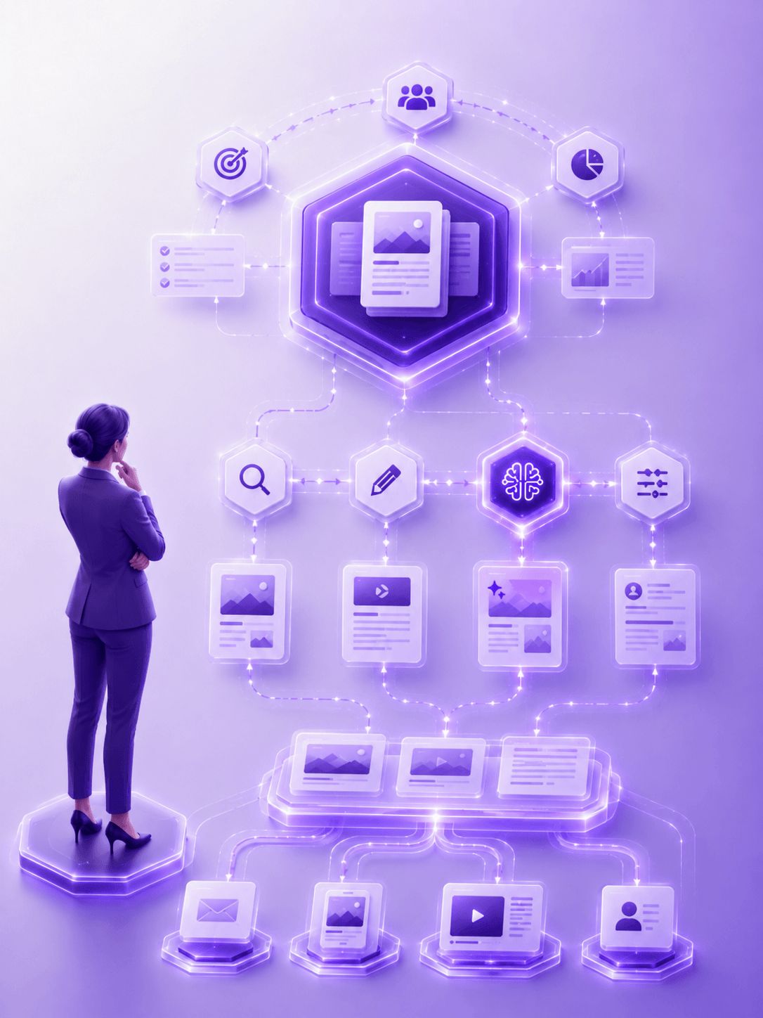 Content-Pipeline-Visualisierung