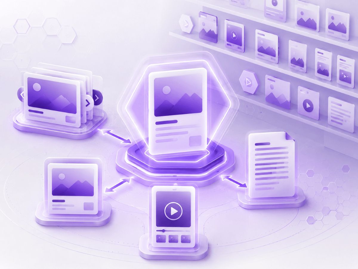 Content-Formate und Recycling-Logik