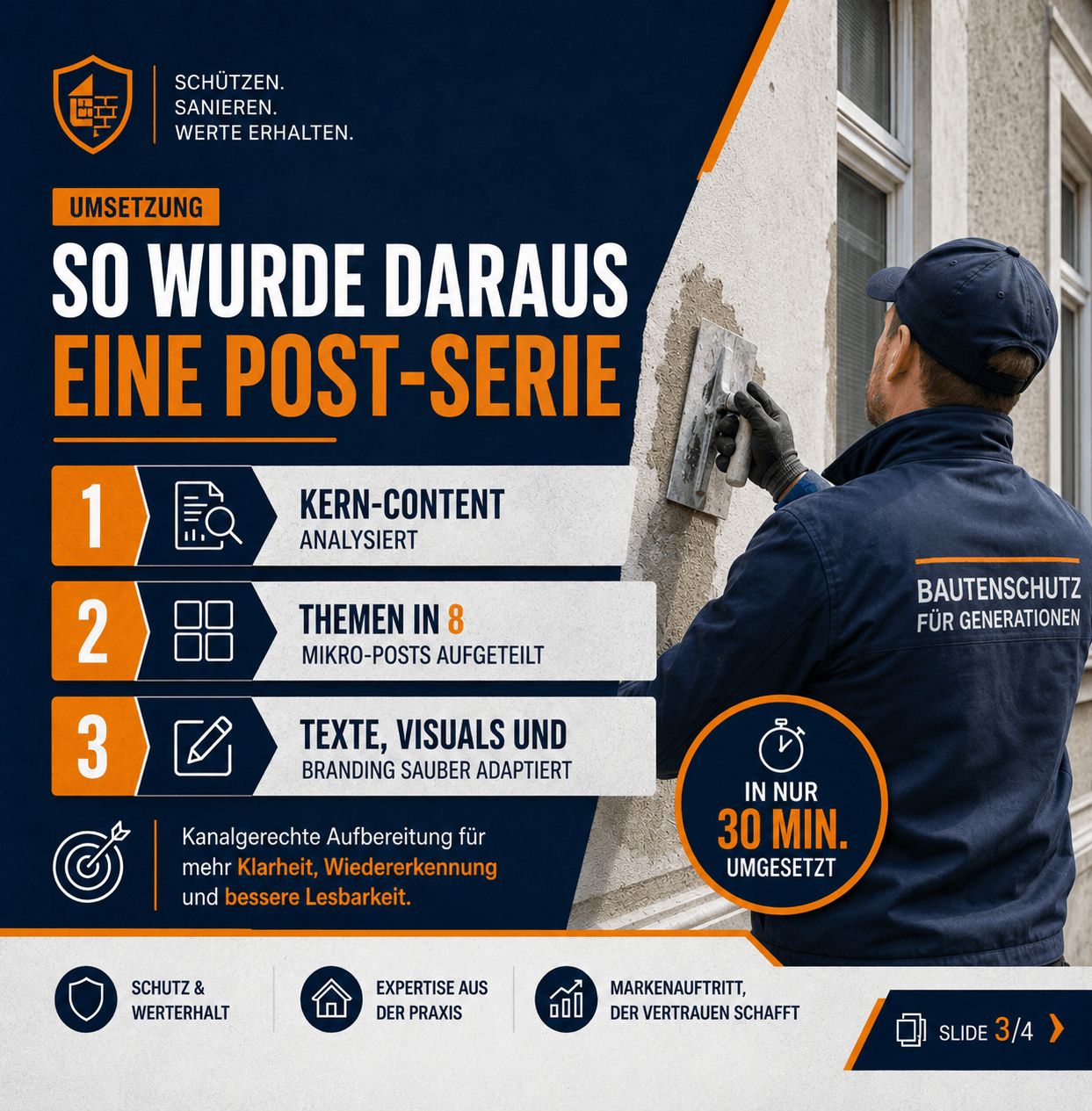 Handwerk Social-Posts