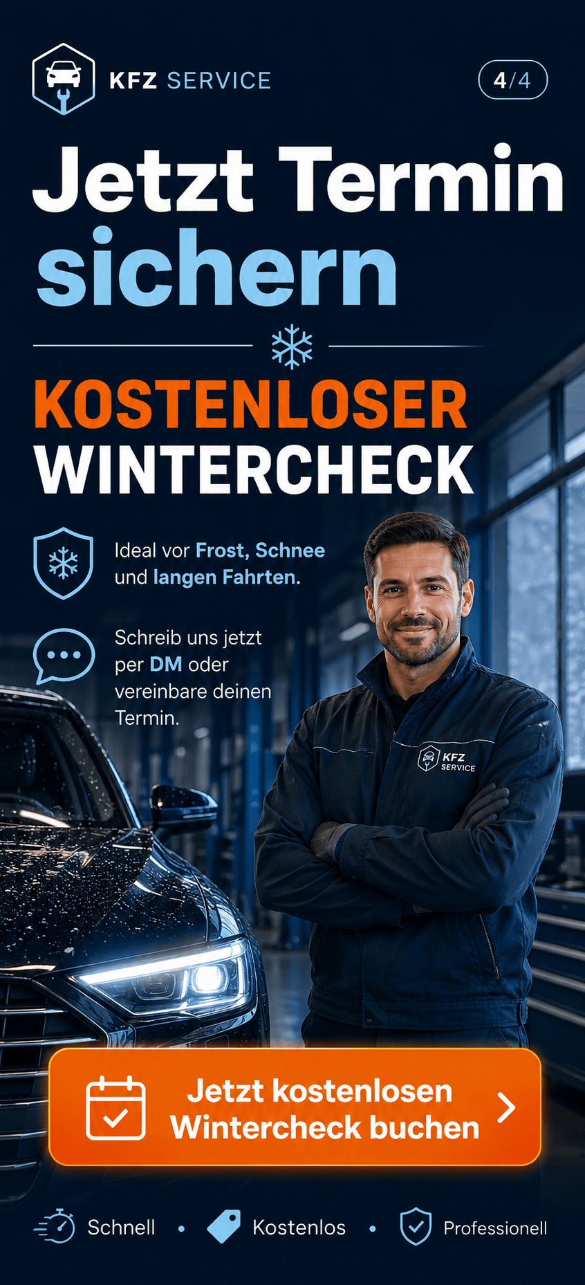Digitaler Flyer für Bildungsmarketing