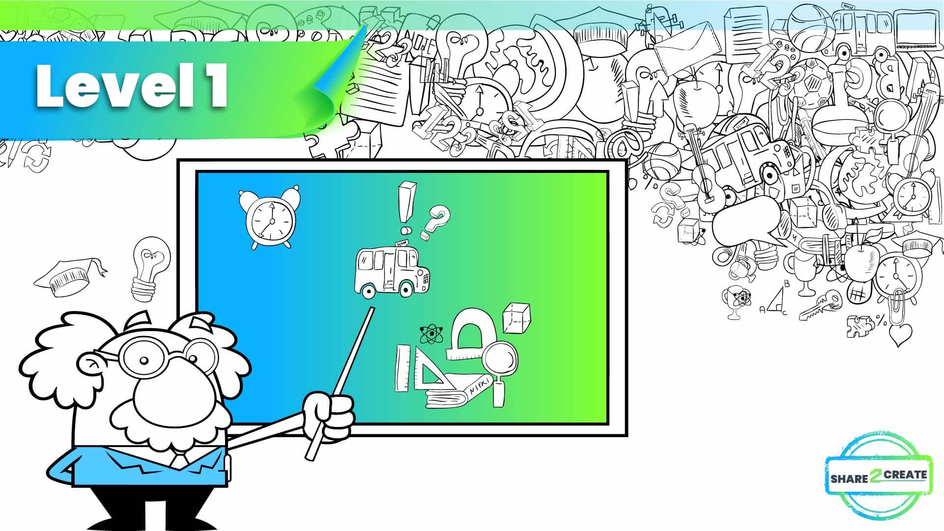 Erklärvideo Level 1 Share2Create