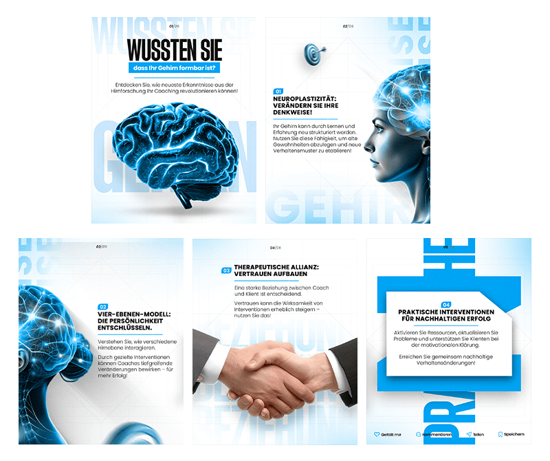 S2C Design Posting Block Gehirn