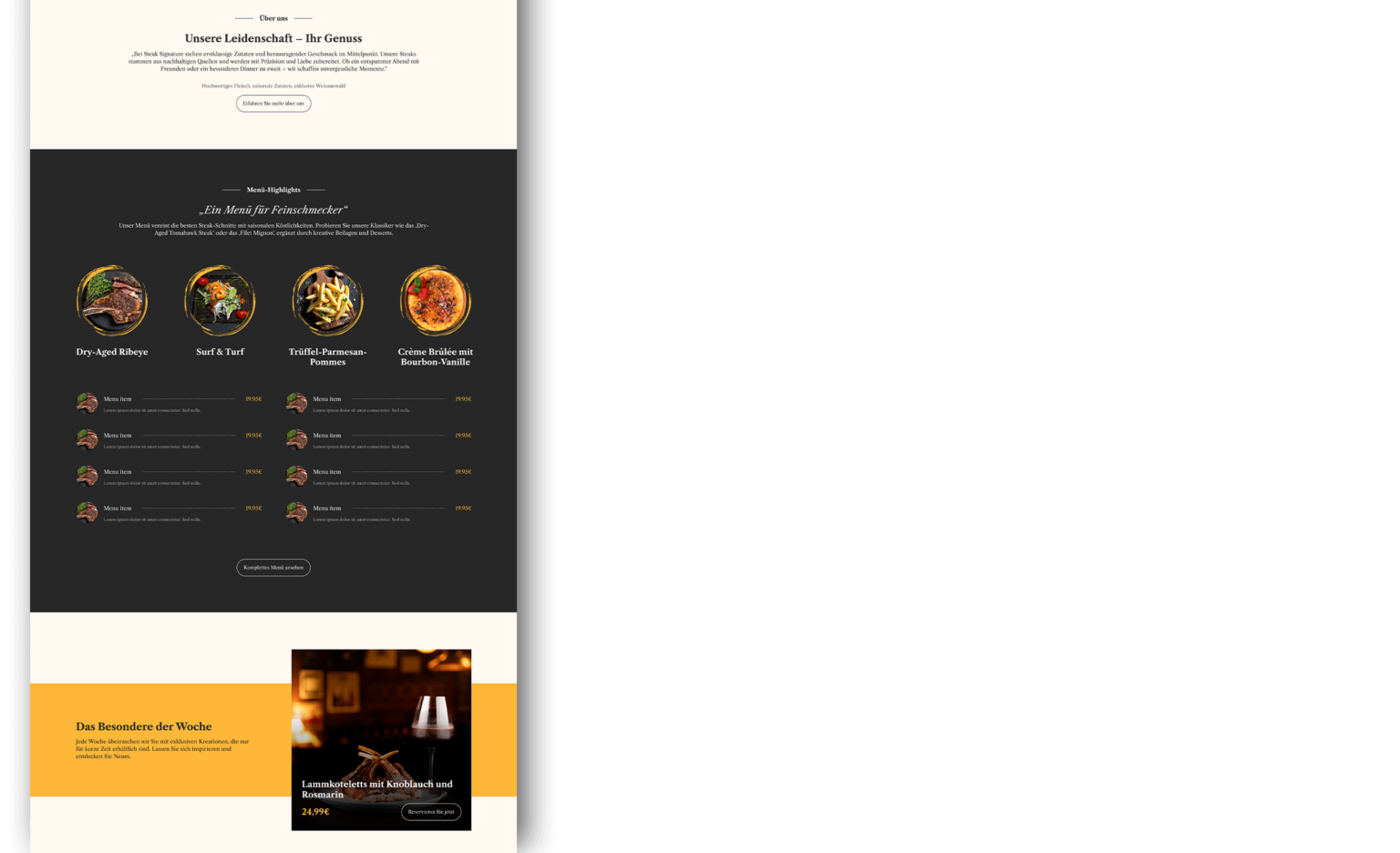 Steak Webdesign Mockup Back 1