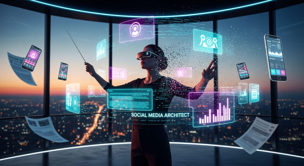 Social Media Management Skills 2030: Dein Job ist tot – lang lebe der SMM-Architekt