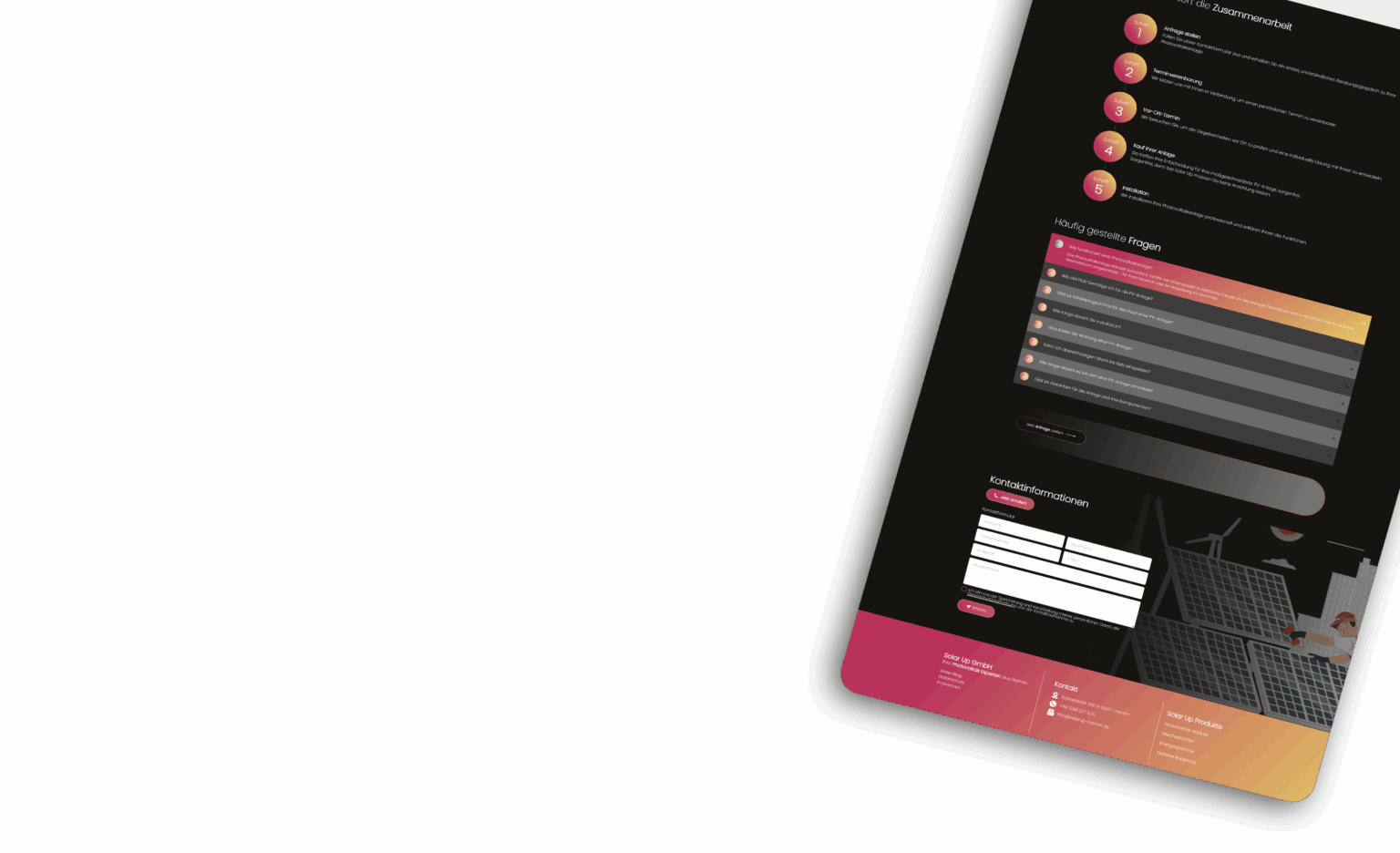 Webdesign Mockup Back SolarUp