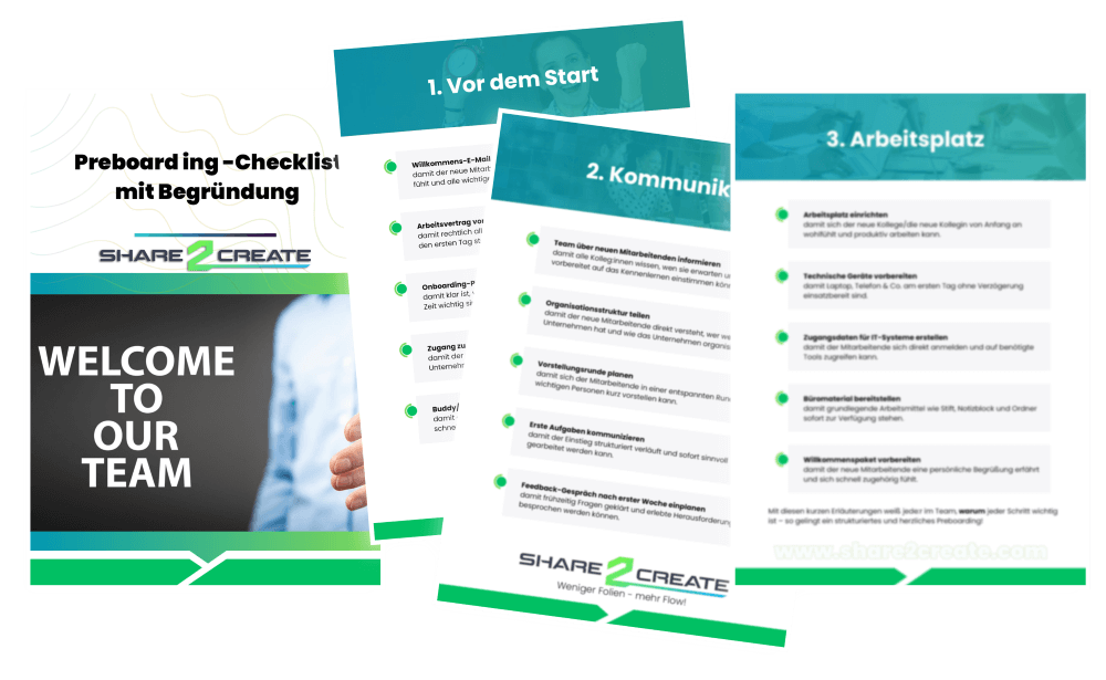 Checkliste Onboarding Minikurs 3