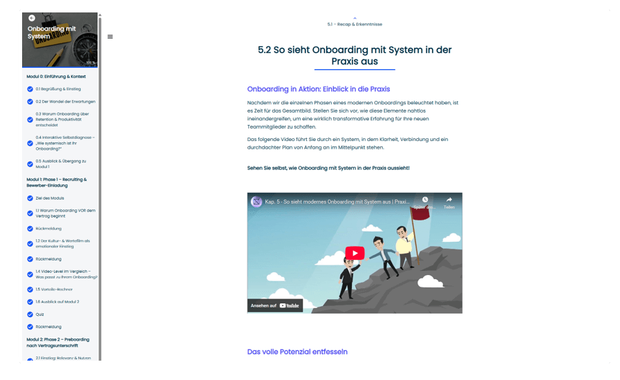 Onboarding Minikurs Vorschau 5