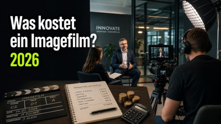 Imagefilm Kosten 2026: Preise, Faktoren & Budget