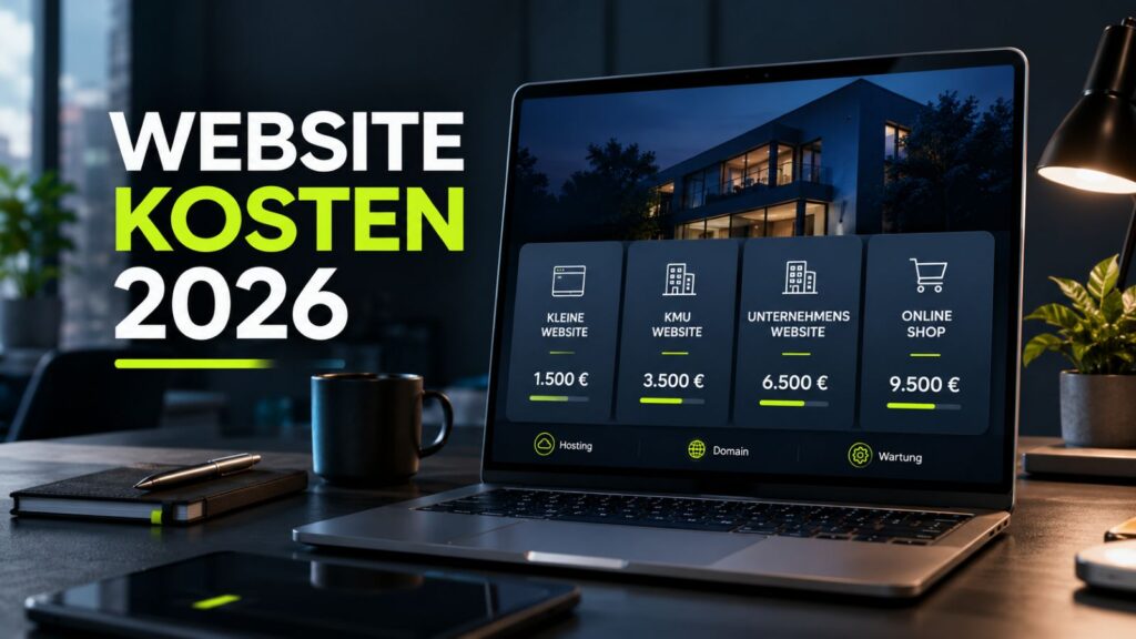 Webseite erstellen lassen: Kosten & Preise 2026