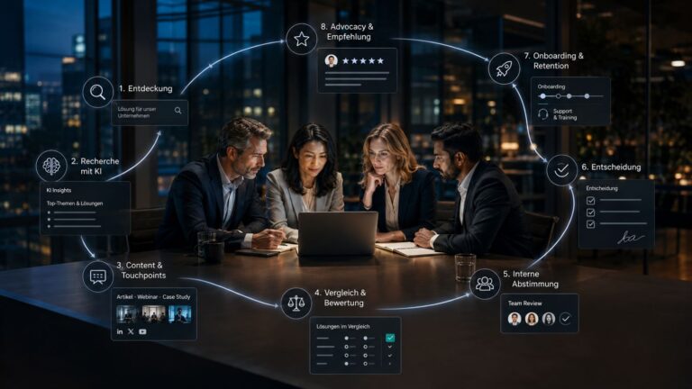 Customer Journey B2B: Phasen, Touchpoints & Praxis