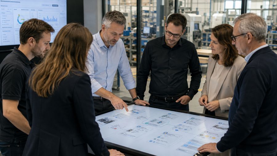 KI-Anwendungen im Mittelstand werden für verschiedene Geschäftsbereiche geplant