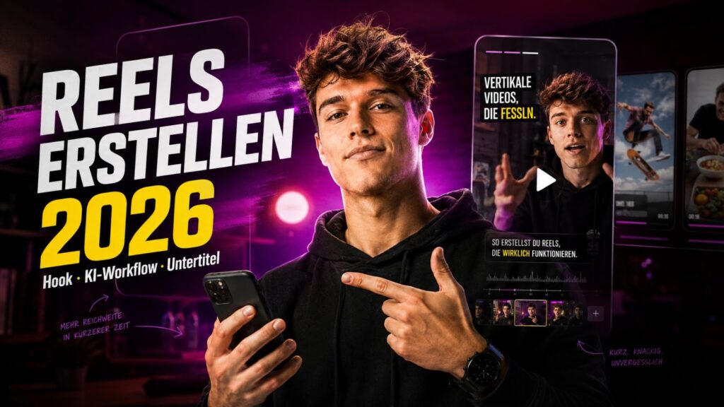 Reels erstellen 2026: Anleitung, KI-Workflow & Tipps