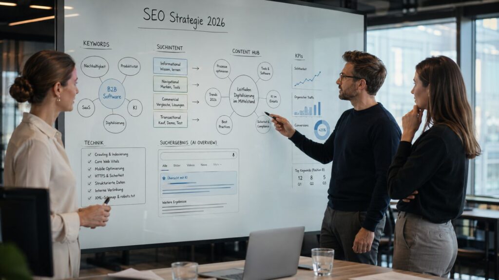 SEO-Strategie entwickeln: Leitfaden 2026