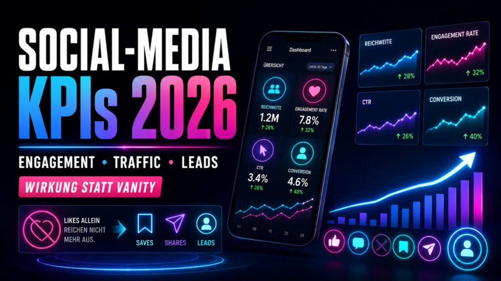Social-Media-KPIs: Kennzahlen, die zählen