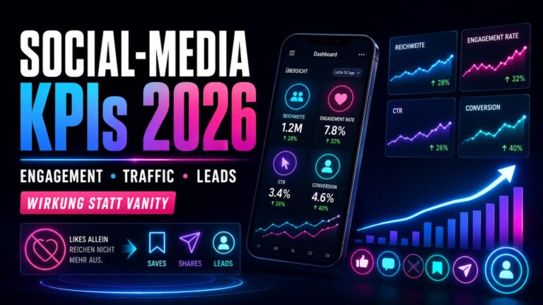 Social-Media-KPIs: Kennzahlen, die zählen
