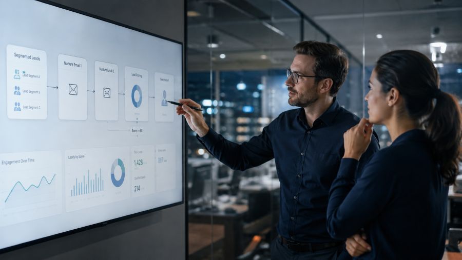 Technische SEO Analyse im Team mit Crawling-Daten, Statuscodes und Performance-Diagrammen