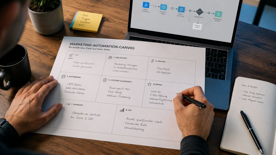 Technische SEO Audit Canvas zur Bewertung von Crawling, Indexierung, Canonicals und Performance