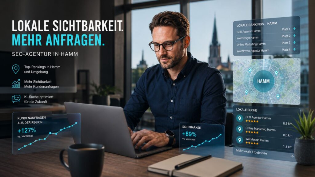 SEO-Agentur Hamm: lokal gefunden werden
