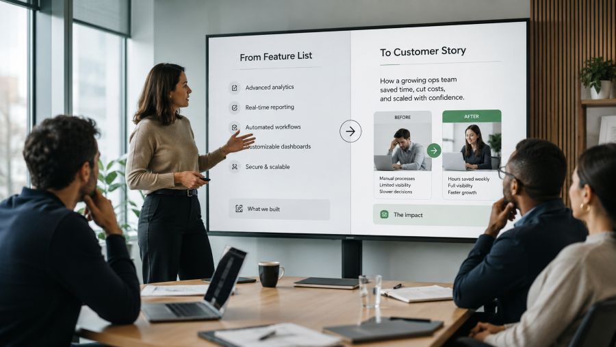 Storytelling im Marketing mit den Vorteilen
